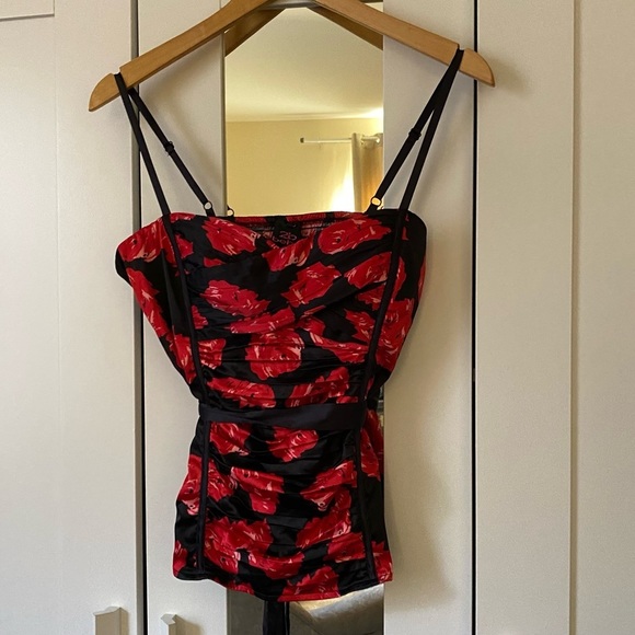 2B Bebe Tops - 2B Bebe Corset Cami Top Size L